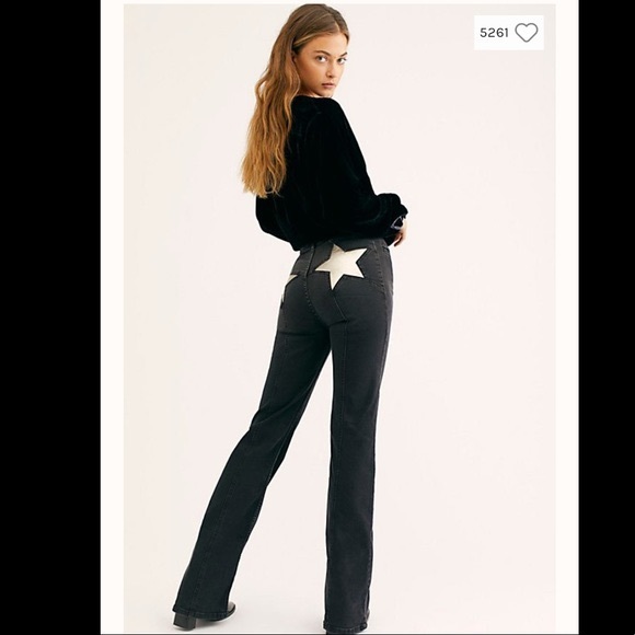Free People Denim - 🔥Free People- firecracker flare jeans black